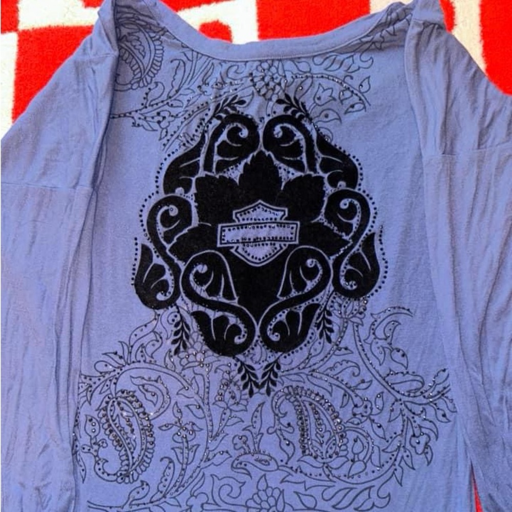 Harley Davidson bling shirt